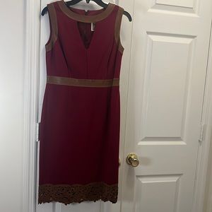 Beautiful tank dress with liner for great form fit